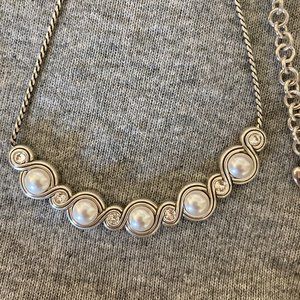 Brighton Infinity Pearl Necklace